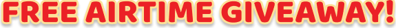 Free airtime giveaway